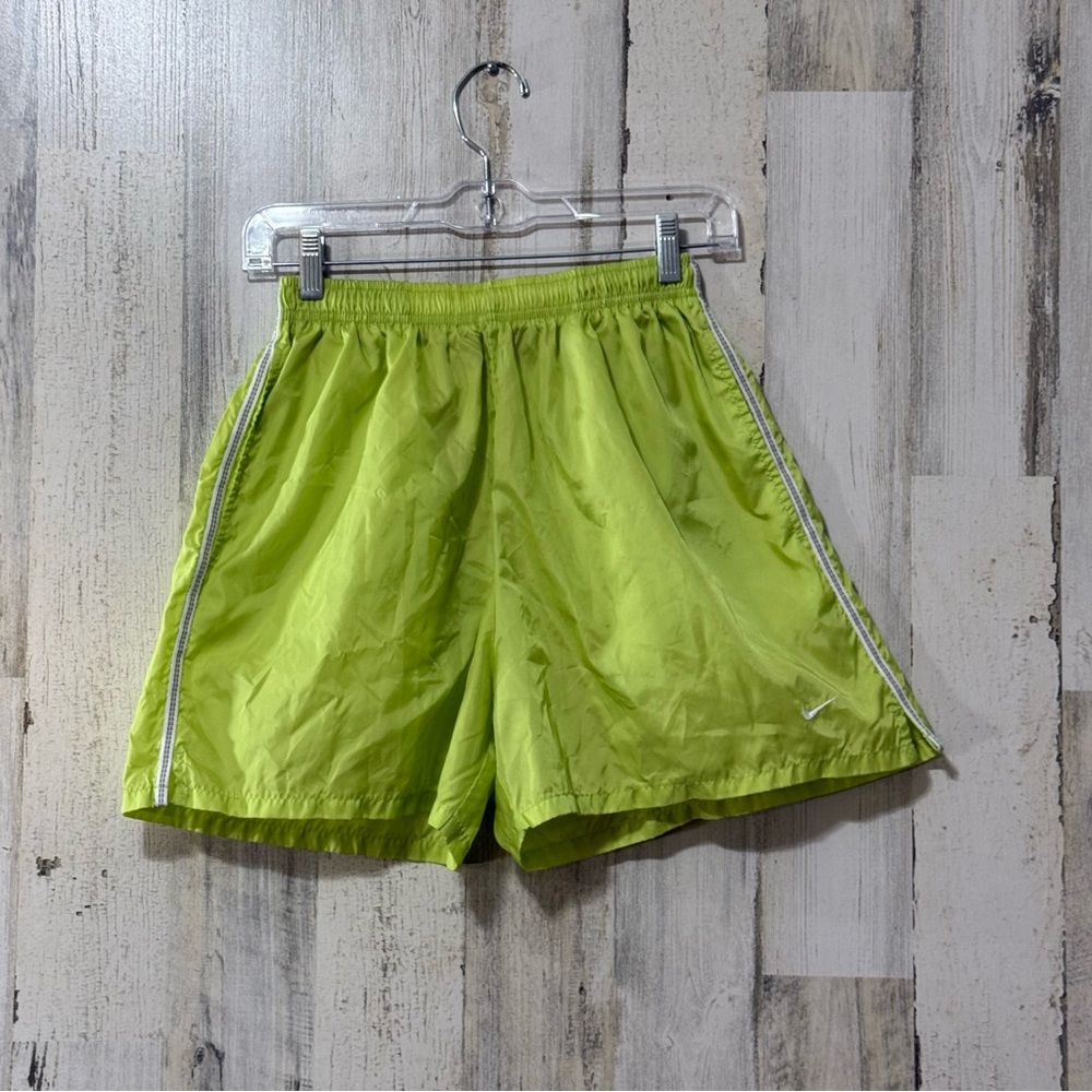 Nike Kids Neon Green Shorts